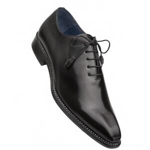 NEW MEZLAN men's enterprise lace oxford in black
